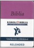 Biblia Újonnan revideált Károli RELOADED - középméretű, varrott, lila